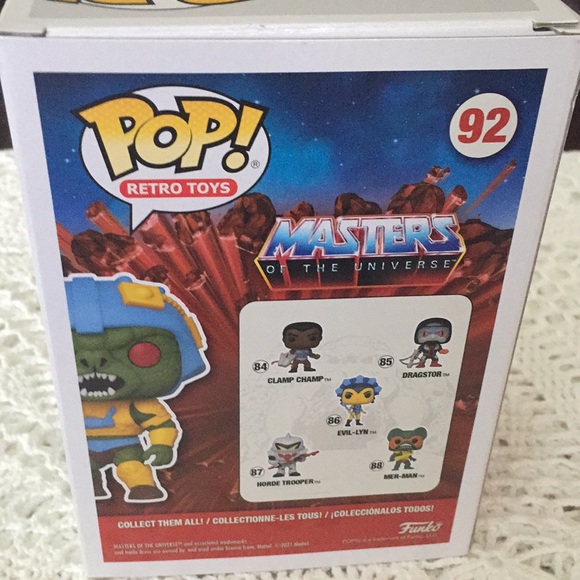 Pop Figure Snake Man At Arms Masters Of Universe - Picture 5 of 8